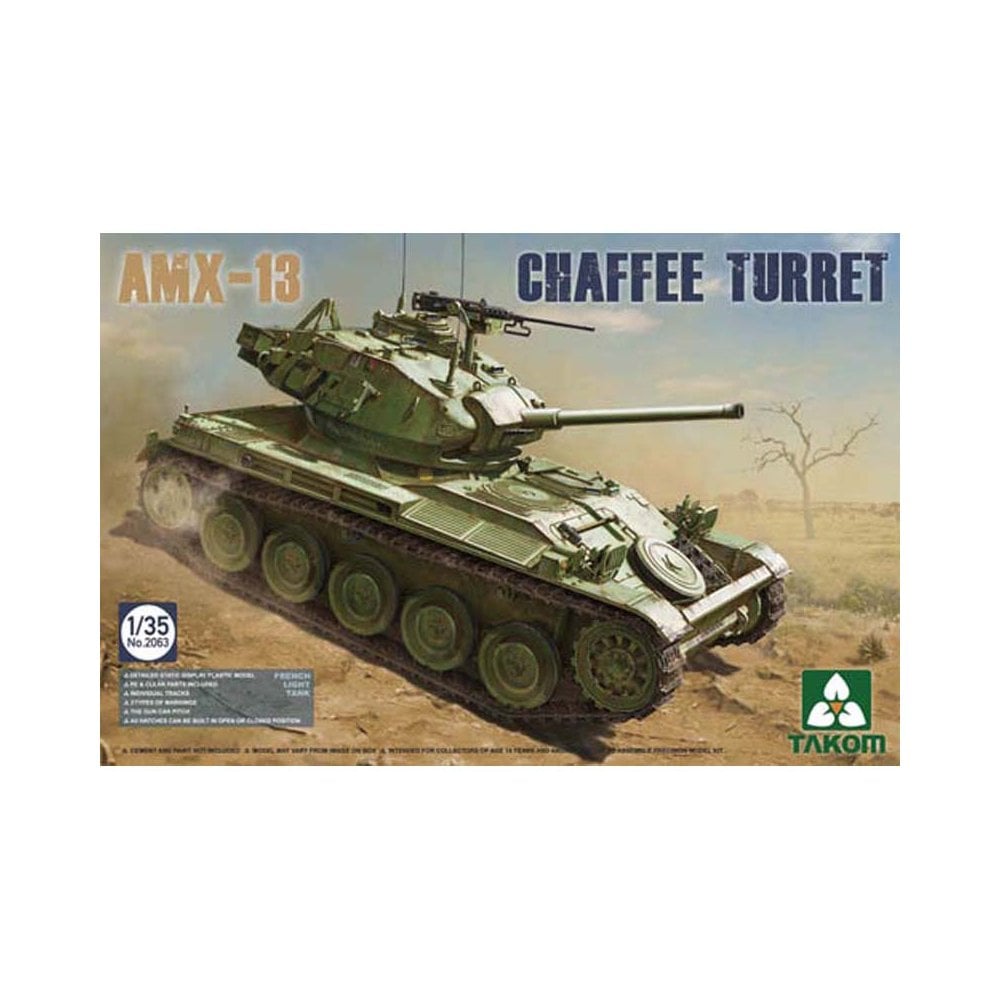 1/35 AMX-13 Light Tank Algerian War 1954-1962 Takom 02063 1/35 AMX-13 Light Tank Algerian War 1954-1962 Takom 02063