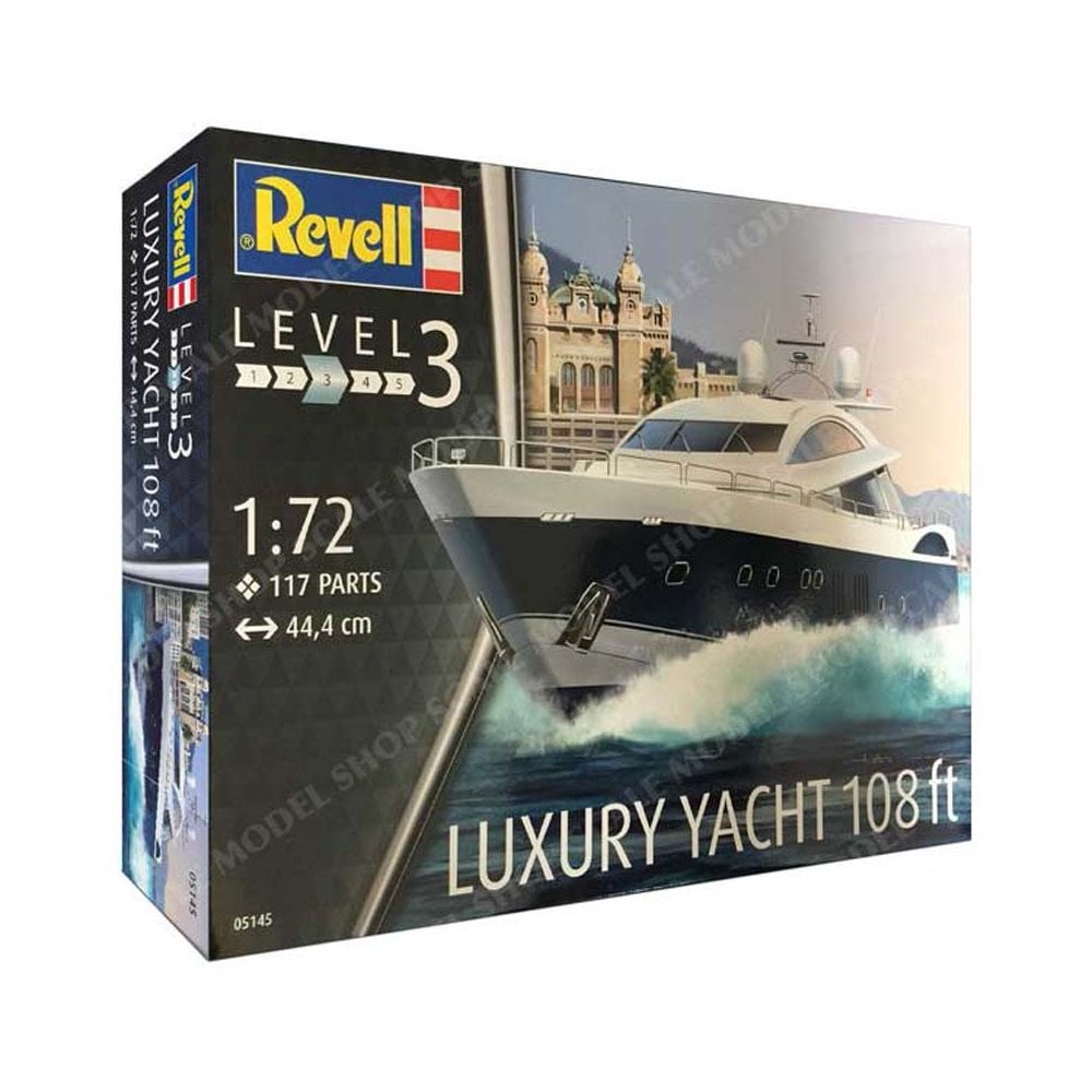 1/72 Luxury Yacht 108ft Revell 05145 1/72 Luxury Yacht 108ft Revell 05145