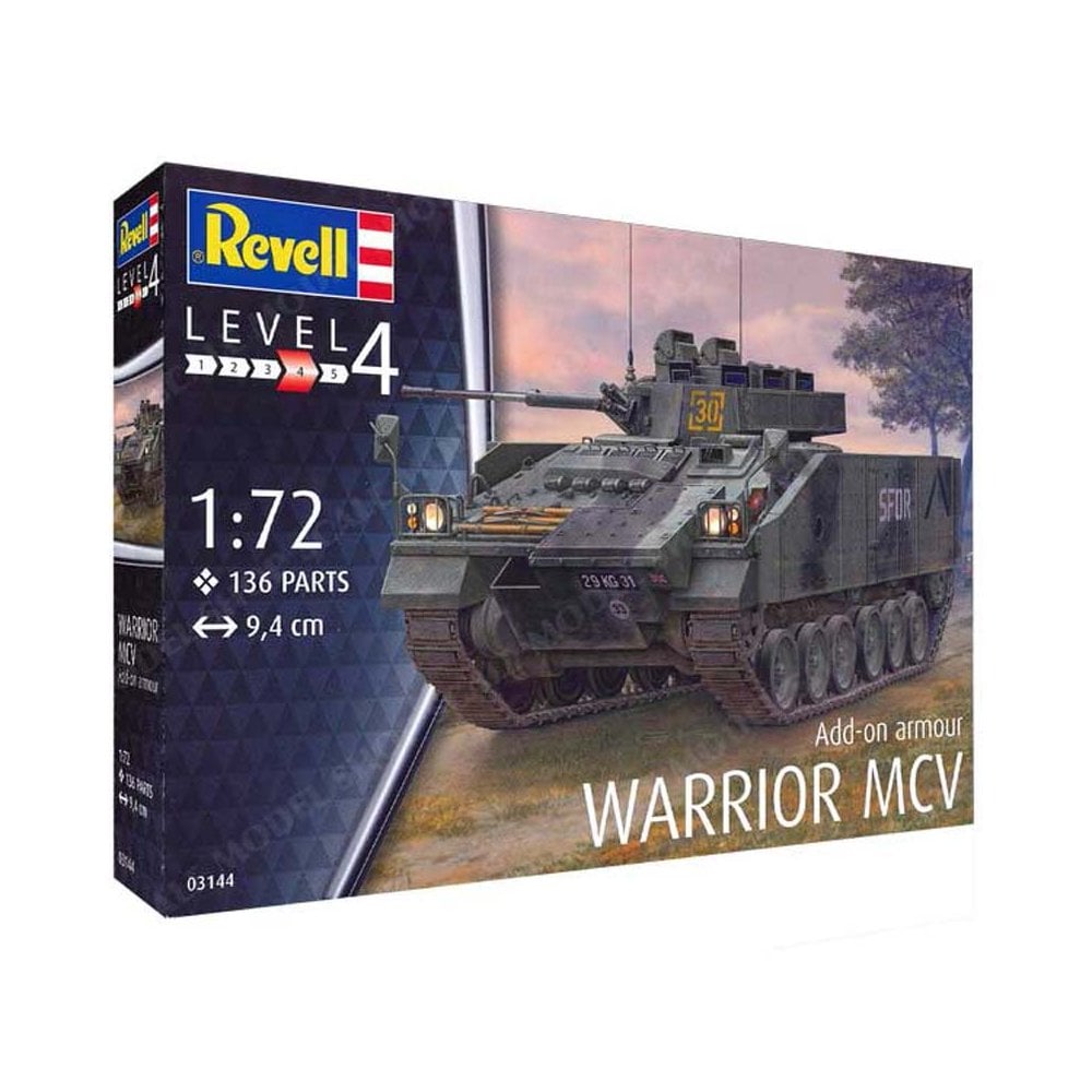 1/72 Warrior MCV Add-on Armour Revell 03144 1/72 Warrior MCV Add-on Armour Revell 03144
