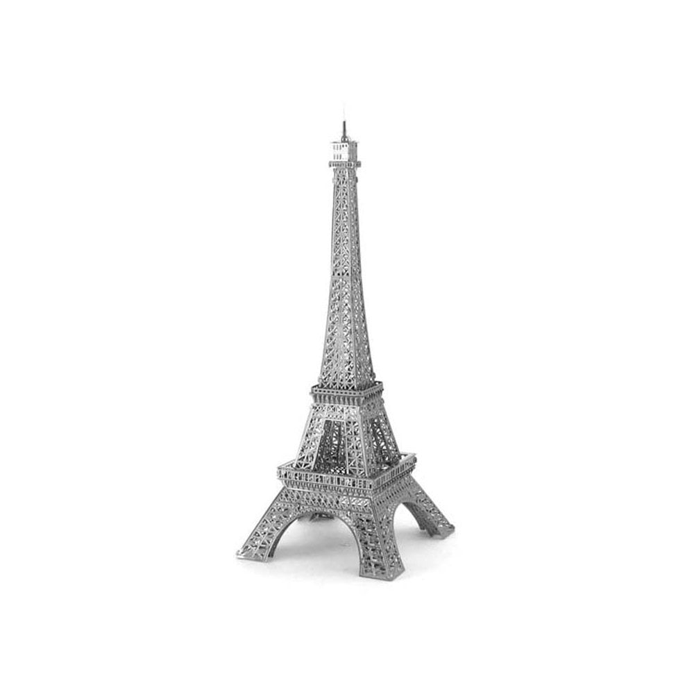 Fascinations ICONX Eiffel Tower 3D Metal Earth Puzzle – Laser Cut Model Kit, ICX011