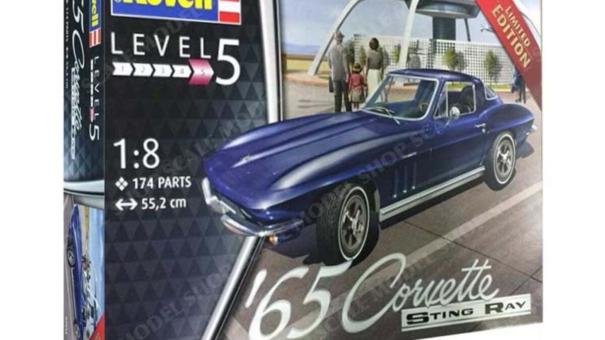 自動車 Revell MODEL RACER '65 STING RAY 1/24 Revell MODEL RACER