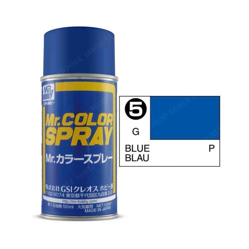 100ml Blue Mr Color Spray S-005 100ml Blue Mr Color Spray S-005