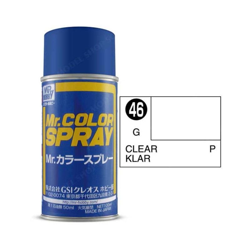 100ml Clear Mr Color Spray S-046