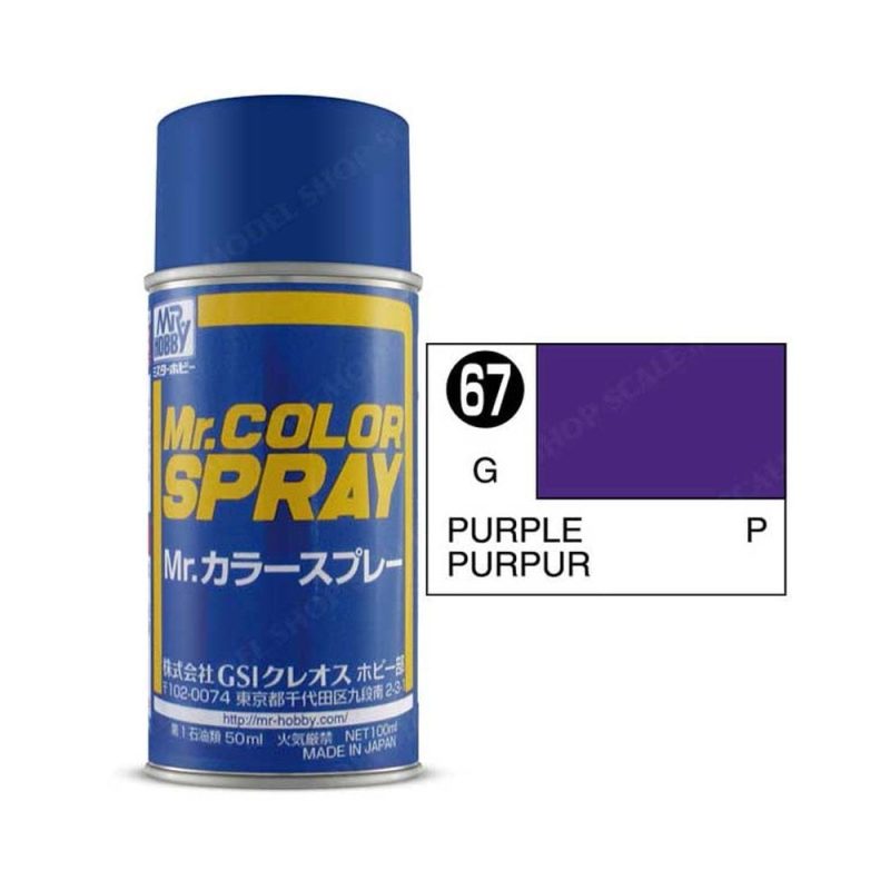 100ml Purple Mr Color Spray S-067 100ml Purple Mr Color Spray S-067