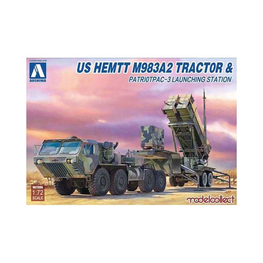 1/72 US HEMIT M983A2 Tractor & Patriot PAC-3 Model Collect UA72080 1/72 US HEMIT M983A2 Tractor & Patriot PAC-3 Model Collect UA72080