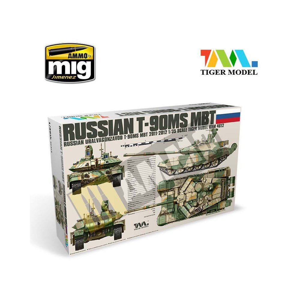 1/35 T-90MS MBT Tiger Model TIGE4612 1/35 T-90MS MBT Tiger Model TIGE4612