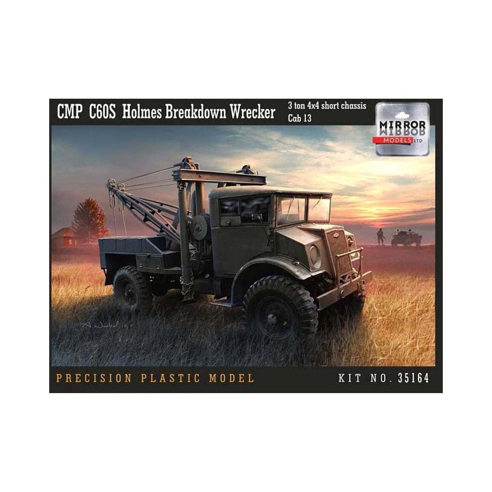 1/35 CMP C60S Holmes Breakdown Wrecker, 3 ton 4x4 Mirror Models 35164 1/35 CMP C60S Holmes Breakdown Wrecker, 3 ton 4x4 Mirror Models 35164
