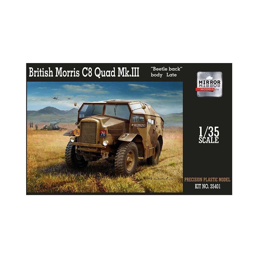 1/35 British Morris C8 Quad Mk III (Late) Mirror Models 35401 1/35 British Morris C8 Quad Mk III (Late) Mirror Models 35401