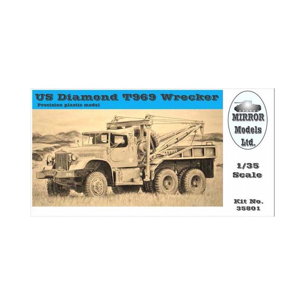 1/35 US Diamond T 969A Wrecker (soft top cab) Mirror Models 35801 1/35 US Diamond T 969A Wrecker (soft top cab) Mirror Models 35801