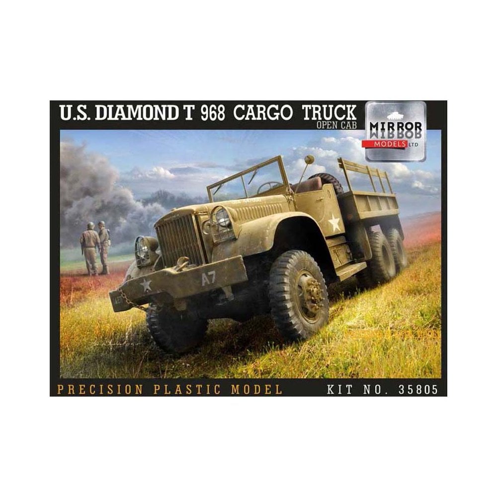 1/35 US Diamond T 968 Cargo Truck (open cab) Mirror Models 35805 1/35 US Diamond T 968 Cargo Truck (open cab) Mirror Models 35805