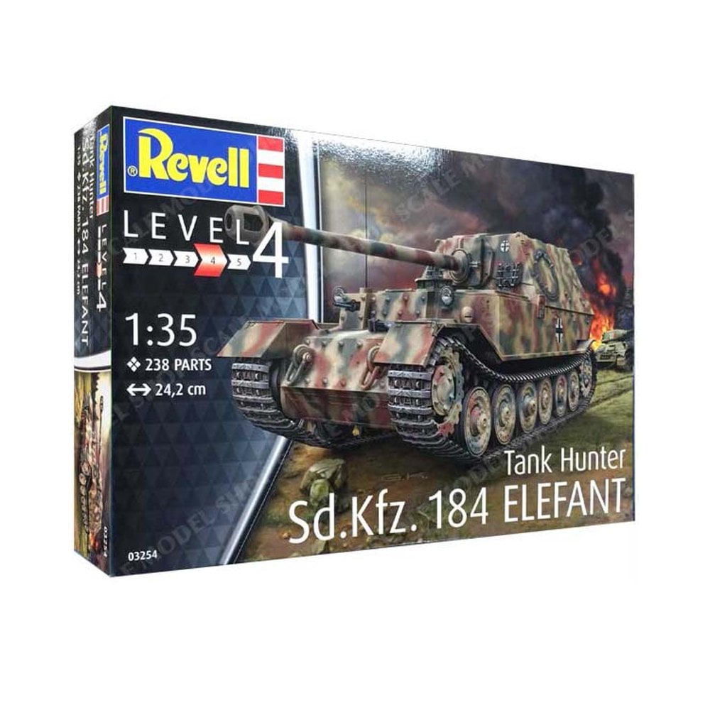 1/35 Sd.Kfz.184 Tank Hunter ELEFANT Revell 03254 1/35 Sd.Kfz.184 Tank Hunter ELEFANT Revell 03254