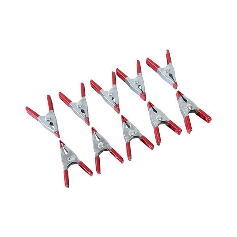 8pc 50mm Metal Spring Clamp Set Scale Model Shop AMTS2972