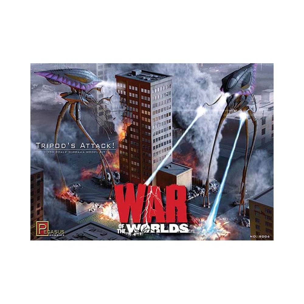 1/350 War of the Worlds Tripod's Attack Pegasus Hobbies PG9006 1/350 War of the Worlds Tripod's Attack Pegasus Hobbies PG9006