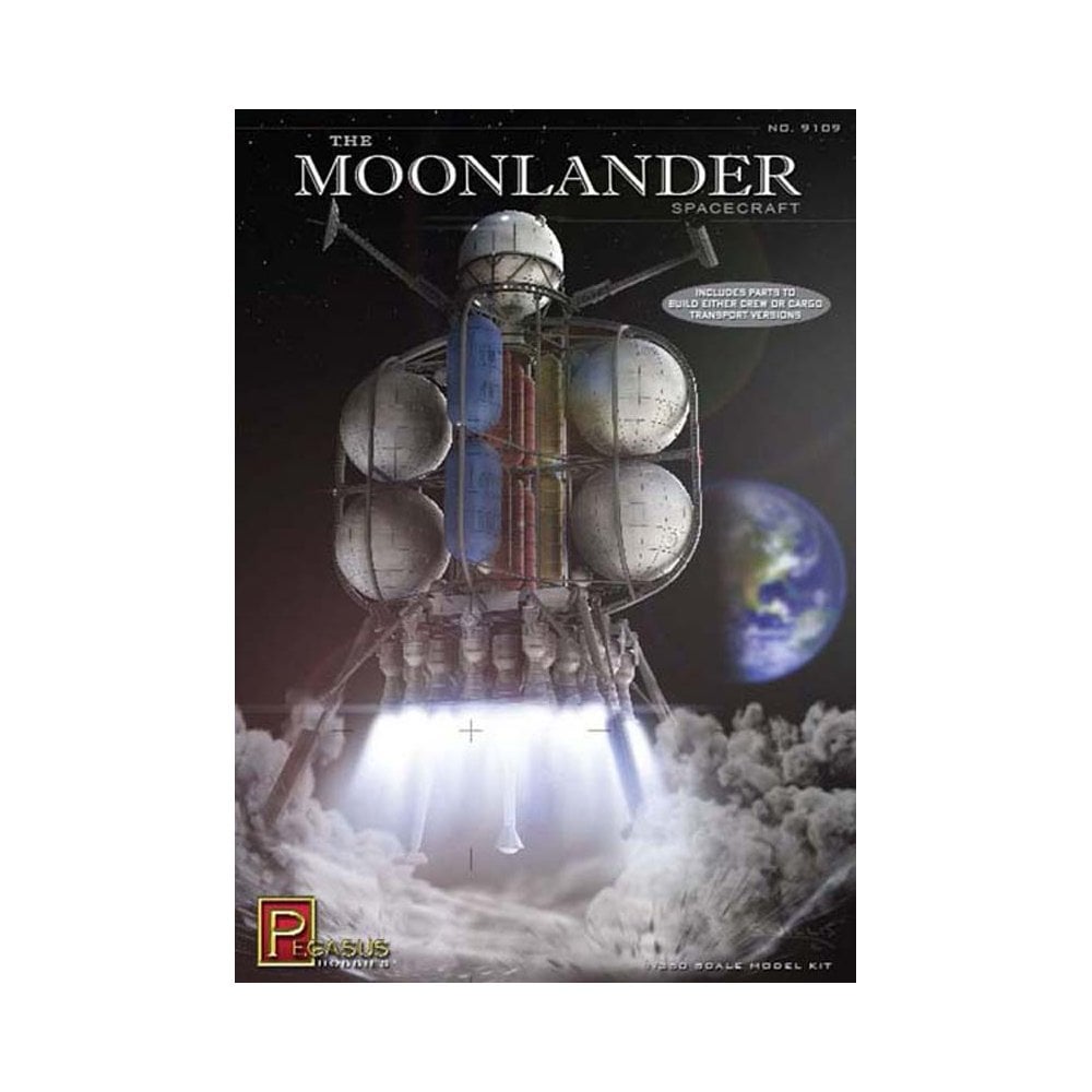 1/350 The Moonlander Spacecraft Pegasus Hobbies PG9109 1/350 The Moonlander Spacecraft Pegasus Hobbies PG9109