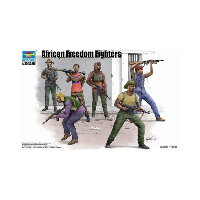 1/35 African Freedom Fighters Trumpeter 00438 1/35 African Freedom Fighters Trumpeter 00438