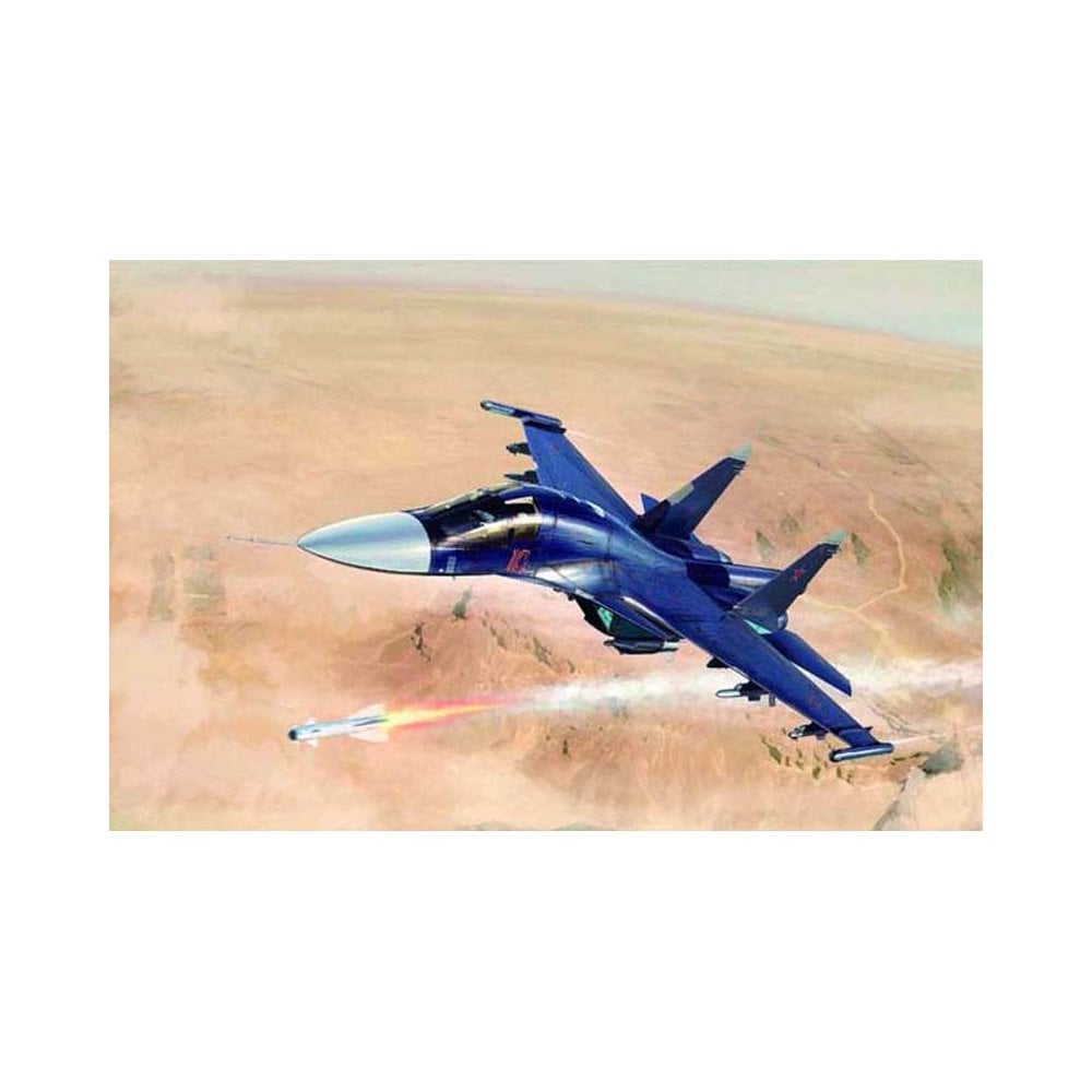 1/72 Russian Su-34 Fullback Fighter Bomber Trumpeter 01652 1/72 Russian Su-34 Fullback Fighter Bomber Trumpeter 01652