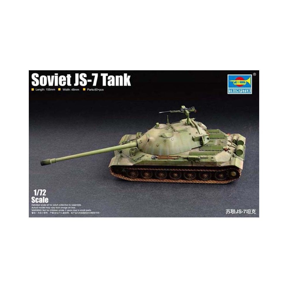 1/72 Soviet JS-7 Tank Trumpeter 07136 1/72 Soviet JS-7 Tank Trumpeter 07136