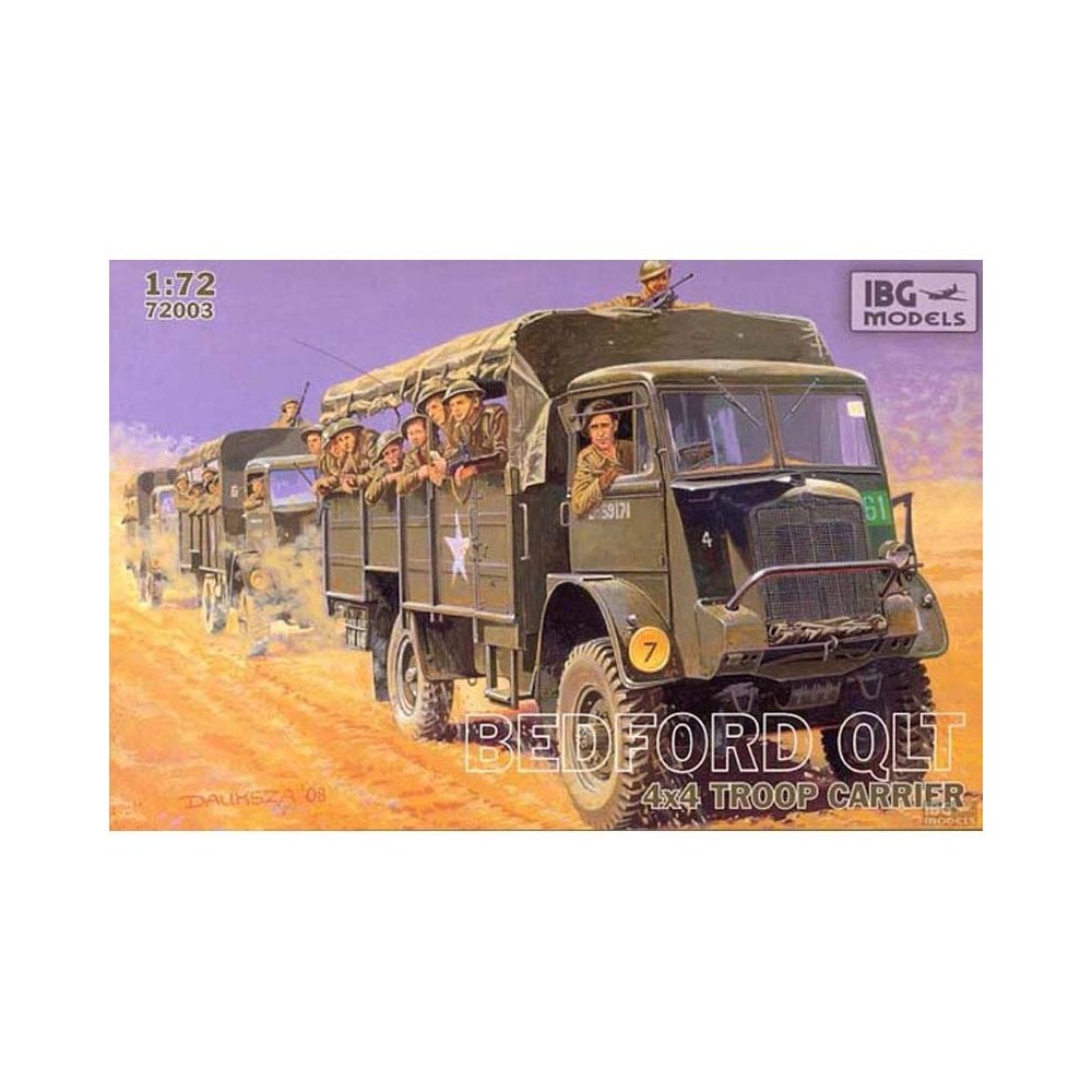 IBG Models Bedford QLT Troop Carrier (1/72) 72003 IBG Models Bedford QLT Troop Carrier (1/72) 72003