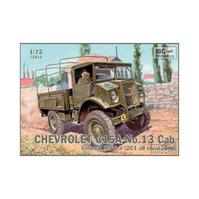 IBG Models Chevrolet C15A No.13 Cab General Service (1/72) 72014 IBG Models Chevrolet C15A No.13 Cab General Service (1/72) 72014