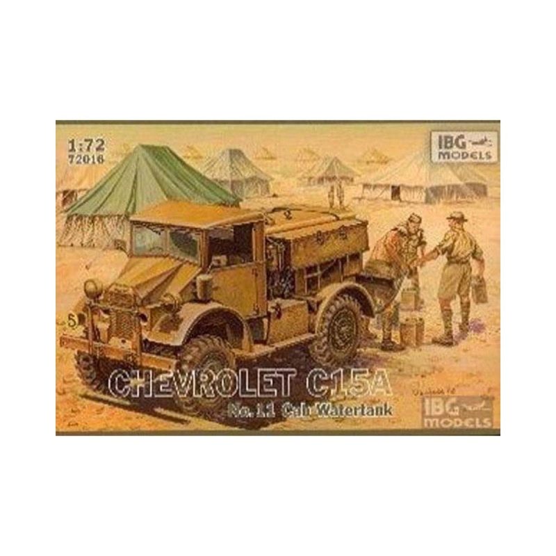 IBG Models Chevrolet C15A No.11 Cab Watertank (1/72) 72016 IBG Models Chevrolet C15A No.11 Cab Watertank (1/72) 72016
