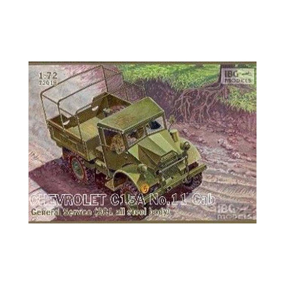 IBG Models Chevrolet C15A No.11 Cab General Service (1/72) 72018 IBG Models Chevrolet C15A No.11 Cab General Service (1/72) 72018