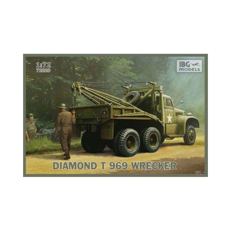 IBG Models DIAMOND T 969 Wrecker (1/72) 72020 IBG Models DIAMOND T 969 Wrecker (1/72) 72020