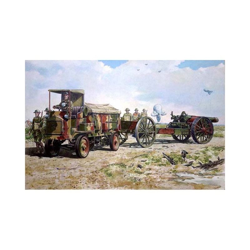 1/72 FWD Model B 3-ton & BL 8-inch Howitzer Mk VI Roden 713