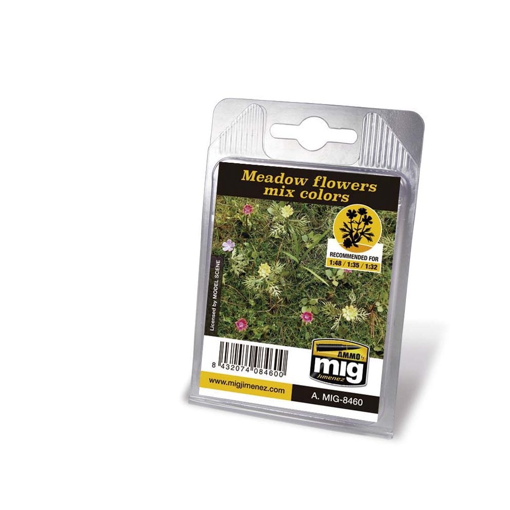 Meadow Flowers Mix Colors Ammo A.MIG-8460 Meadow Flowers Mix Colors Ammo A.MIG-8460