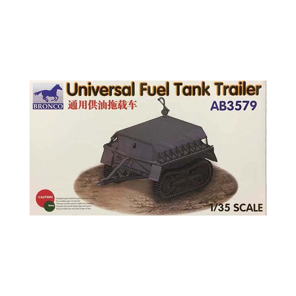 1/35 Universal Fuel Tank Trailer Bronco Models AB3579 1/35 Universal Fuel Tank Trailer Bronco Models AB3579