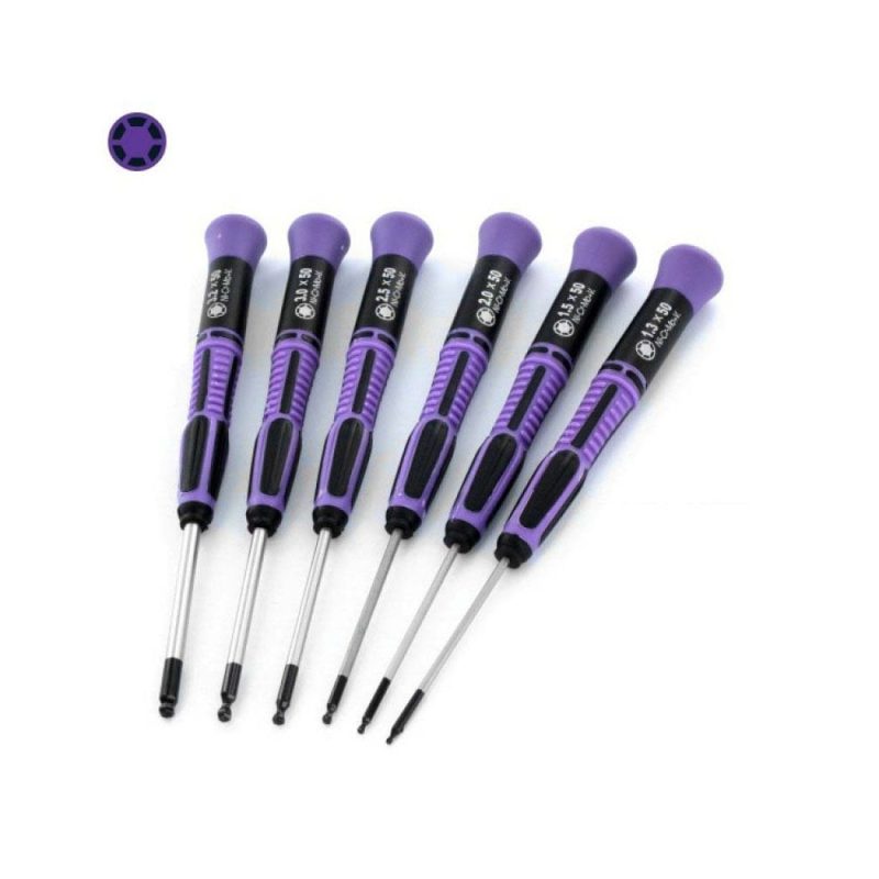 6Pce Ball Point Driver Set Modelcraft PSD1607