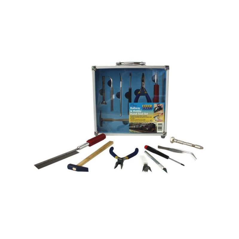 13pc Model Rail Tool Set Modelcraft PTK1013