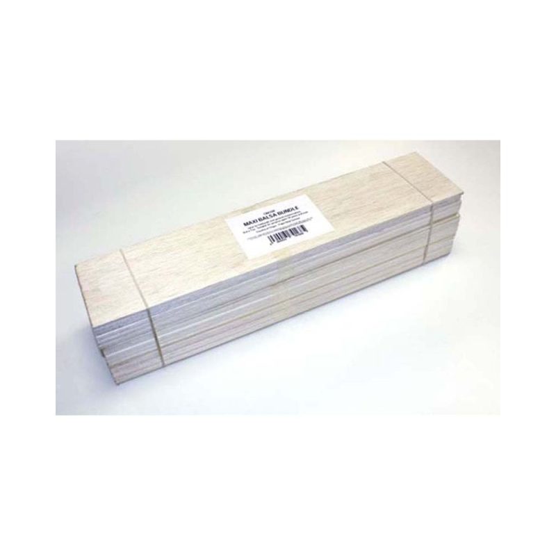 Balsa Wood - Maxi Bundle (75 x 150 x 450mm) Gaugemaster GM168