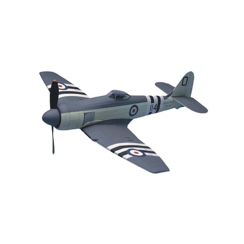 1/21 Hawker Sea Fury Balsa Kit (Rubber Powered) West Wing A-WW03 1/21 Hawker Sea Fury Balsa Kit (Rubber Powered) West Wing A-WW03