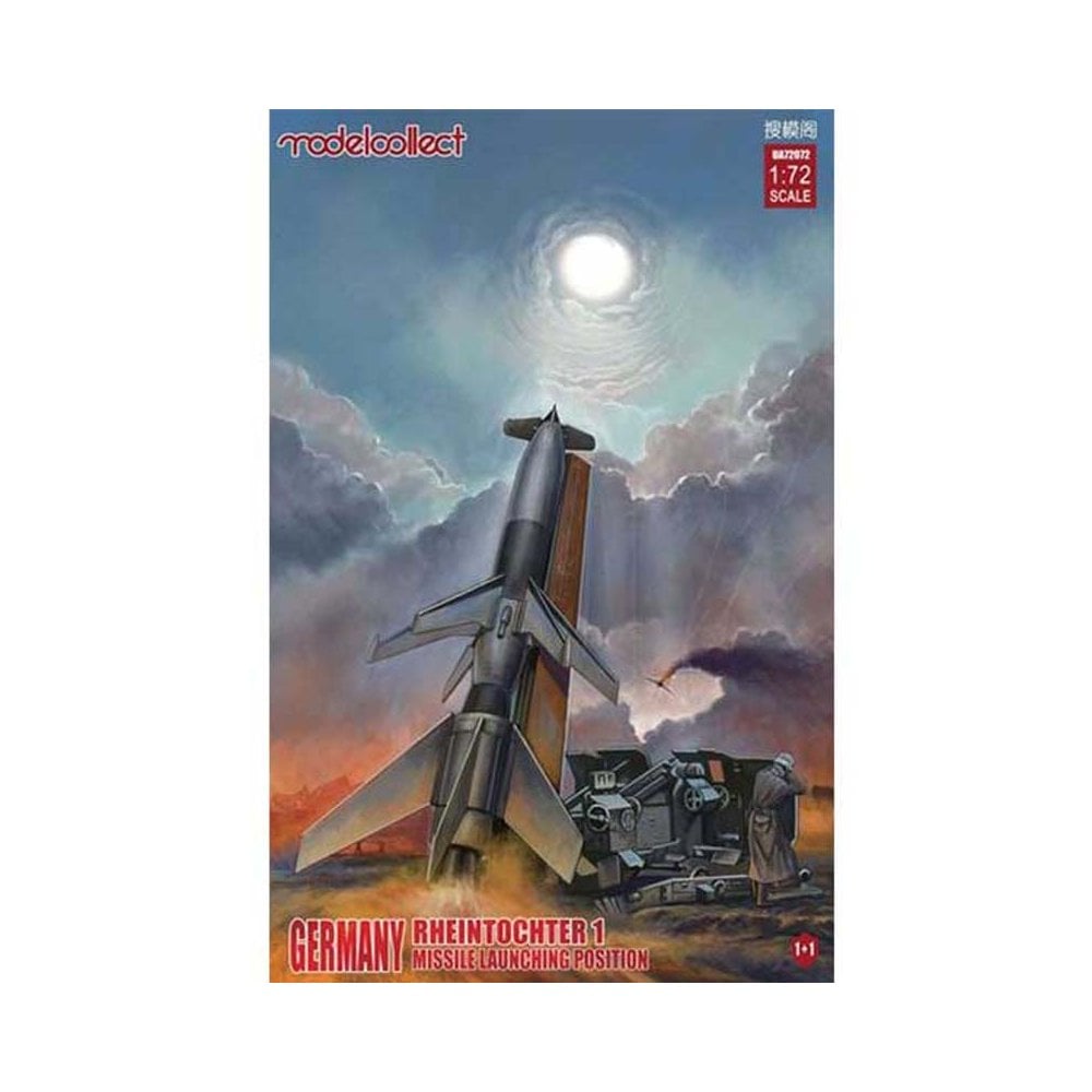 1/72 Germany Rheintochter 1 Missile Launch Model Collect UA72072 1/72 Germany Rheintochter 1 Missile Launch Model Collect UA72072