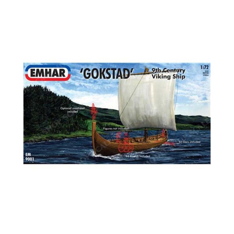 1/72 Viking Ship EM9001 Emhar EM9001