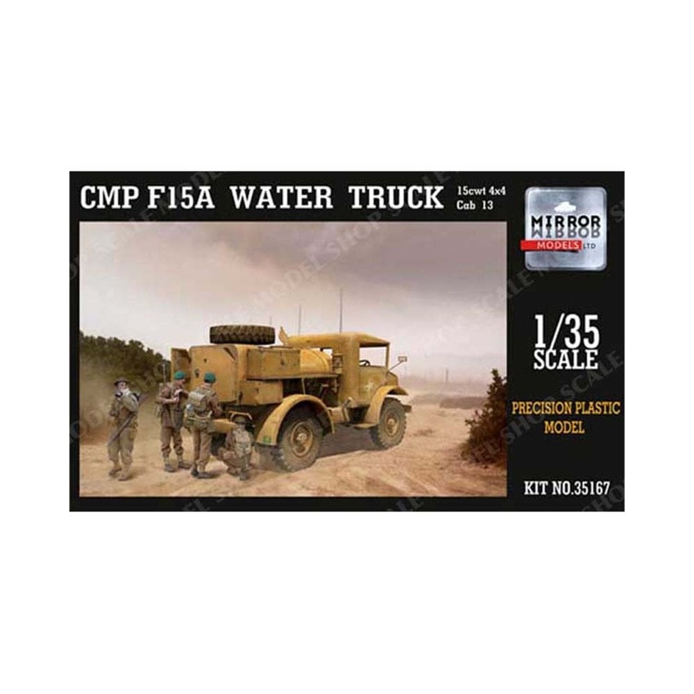 1/35 CMP F15A Ford Water Truck, 4x4, Cab 13 Mirror Models 35167 1/35 CMP F15A Ford Water Truck, 4x4, Cab 13 Mirror Models 35167