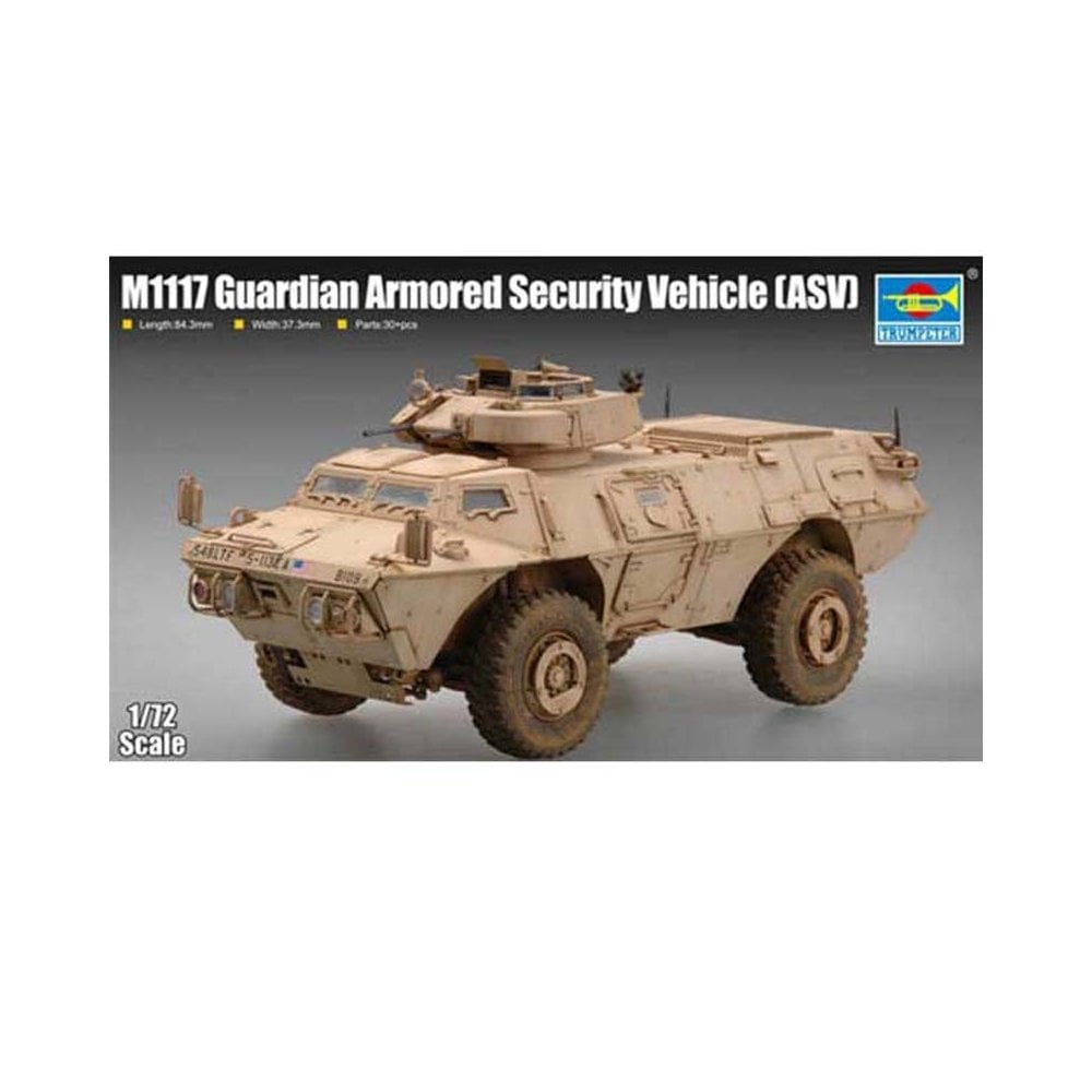 1/72 M1117 Guardian Armoured Security Vehicle Trumpeter 07131 1/72 M1117 Guardian Armoured Security Vehicle Trumpeter 07131