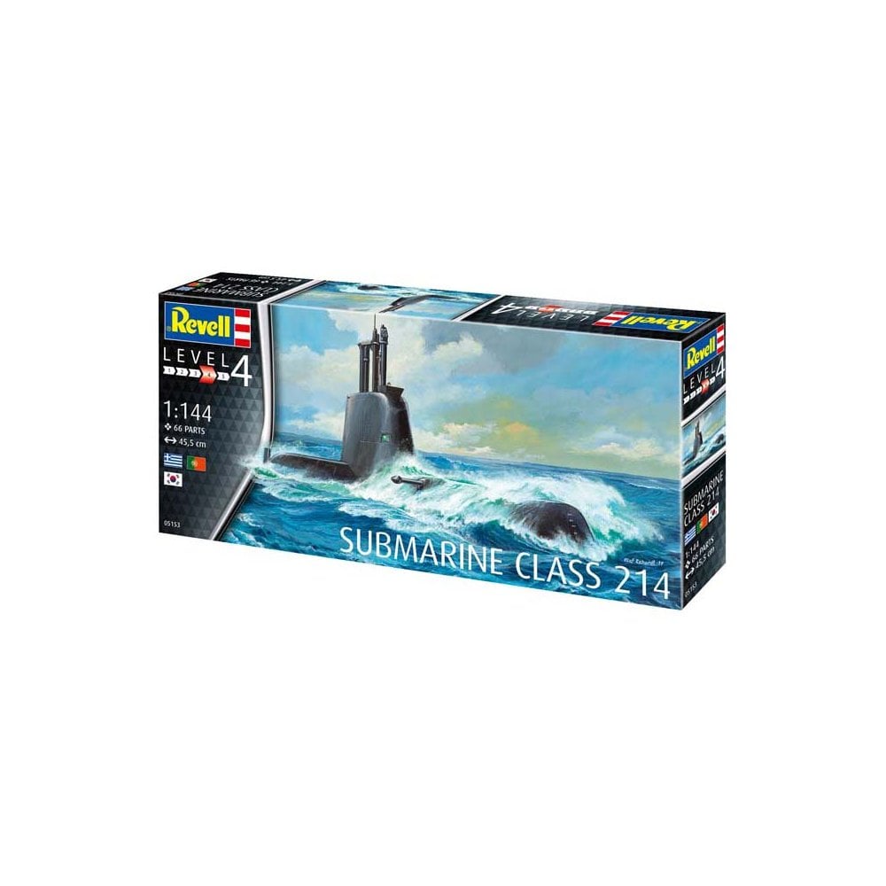 1/144 Submarine Class 214 Revell 05153 1/144 Submarine Class 214 Revell 05153