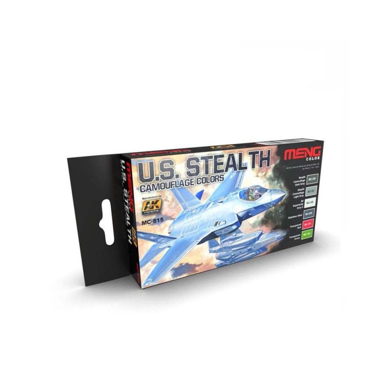 U.S. Stealth Camouflages Colors Set Meng Model MC-815