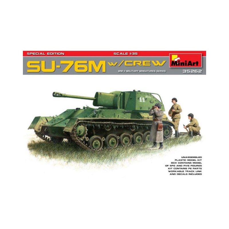 Miniart SU-76M with Crew Special Edition (1/35) 35262