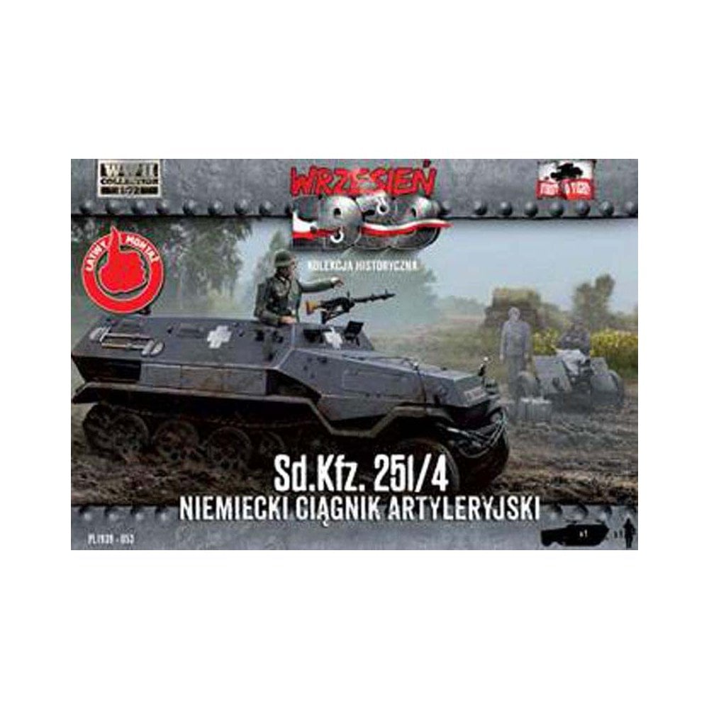 IBG Models Sd.Kfz. 251/4 German Artillery (1/72) Tractor IBG Models Sd.Kfz. 251/4 German Artillery (1/72) Tractor