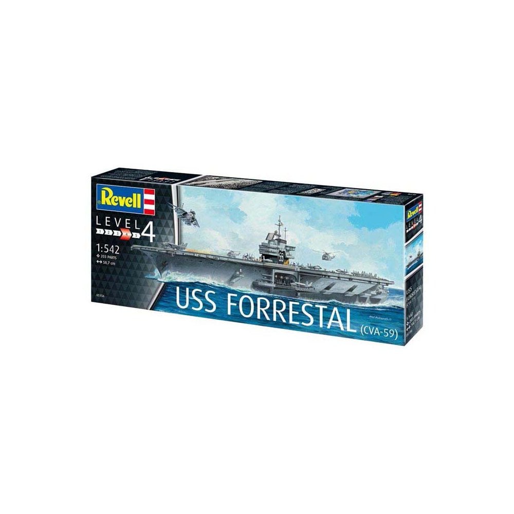 1/542 USS FORRESTAL (CVA-59) Revell 05156 1/542 USS FORRESTAL (CVA-59) Revell 05156