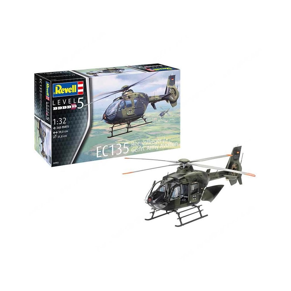 1/32 EC135 Heeresflieger/ Germ. Army Revell 04982 1/32 EC135 Heeresflieger/ Germ. Army Revell 04982