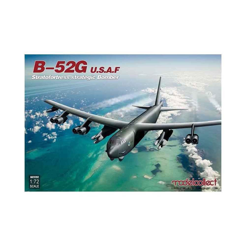 1/72 U.S.A.F. B-52G Stratofortress Strategic Bomber Model Collect UA72202 1/72 U.S.A.F. B-52G Stratofortress Strategic Bomber Model Collect UA72202