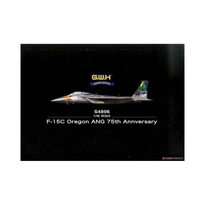 1/48 USAF F-15C Oregon Ang 75th Annversary Great Wall Hobby S4806 1/48 USAF F-15C Oregon Ang 75th Annversary Great Wall Hobby S4806
