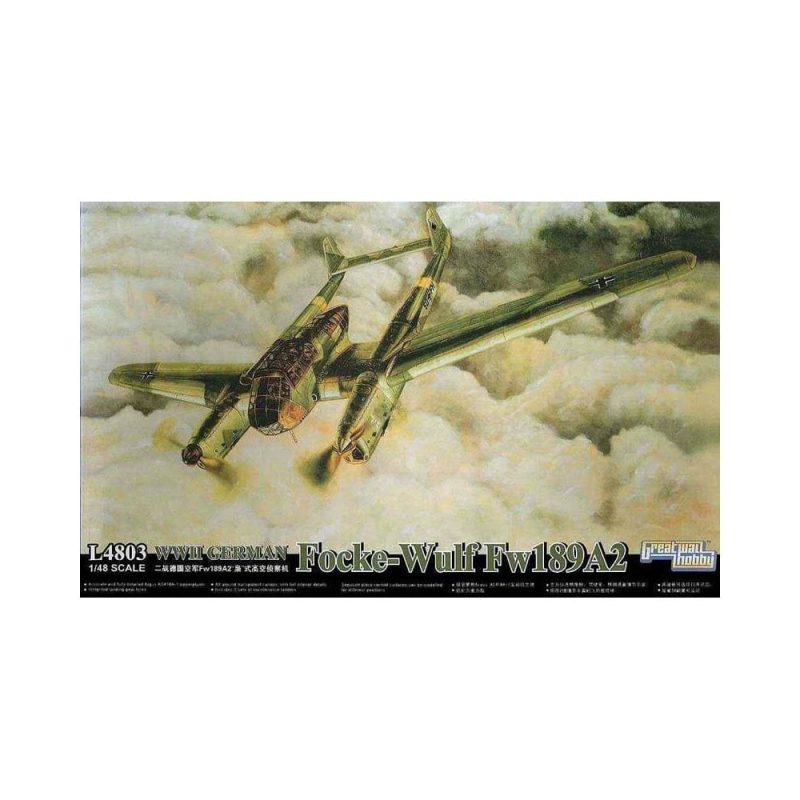 1/48 WWII German FW189A2 Great Wall Hobby L4803 1/48 WWII German FW189A2 Great Wall Hobby L4803