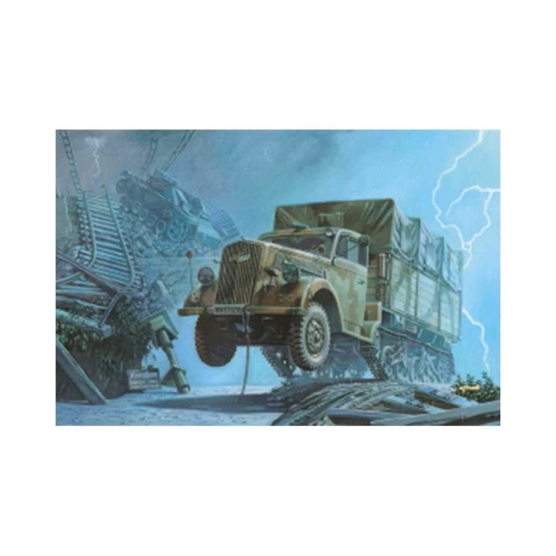 1/72 Opel Blitz Maultier Semi-Truck Roden 715 1/72 Opel Blitz Maultier Semi-Truck Roden 715