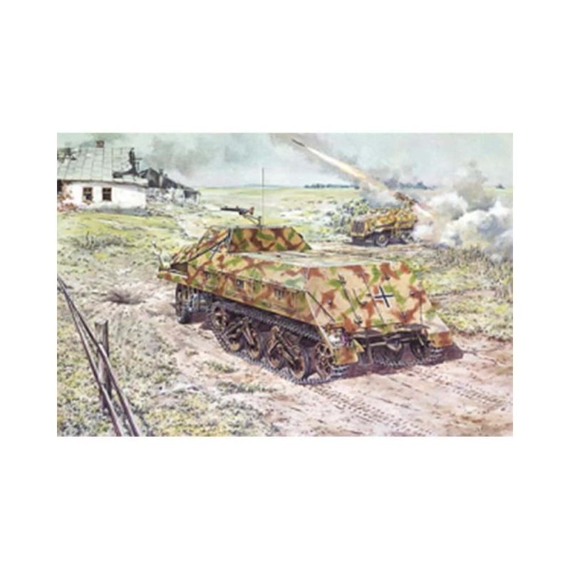 1/72 Sd.Kfz. 4/11 Panzerwerfer 42 Roden 722 1/72 Sd.Kfz. 4/11 Panzerwerfer 42 Roden 722