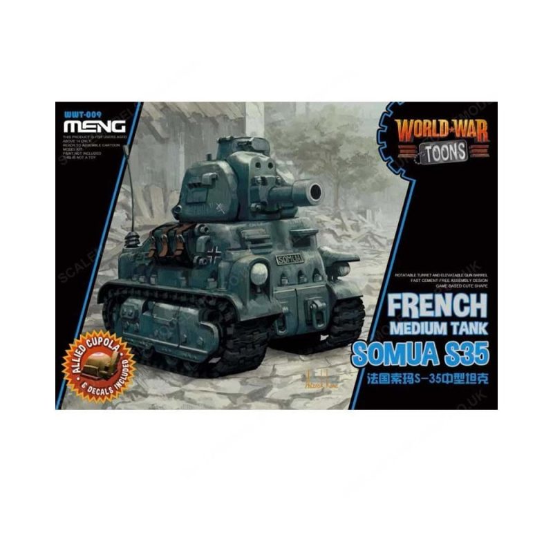 Frentank Somua S-35 World War Toon Meng Model WINT-009