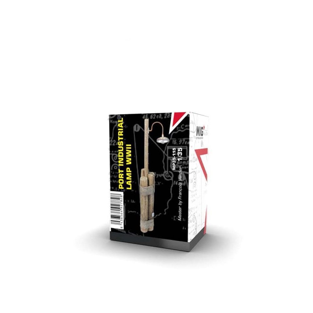 1/35 Port Industrial Lamp WWII Mig Productions MP35-115 1/35 Port Industrial Lamp WWII Mig Productions MP35-115